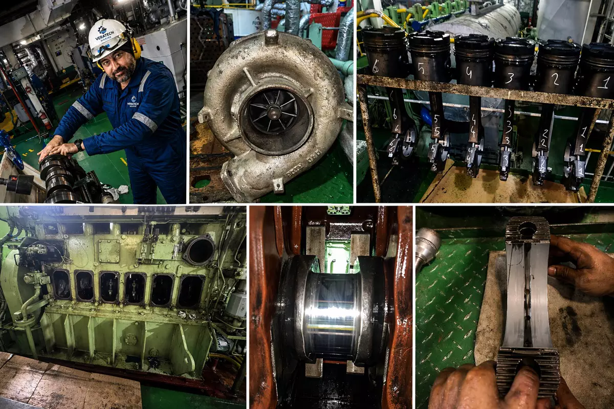 DG & Main Engine Inspection and Overhaul Support