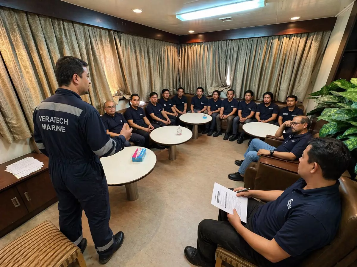 Onboard Crew Preparation, Training & Briefing